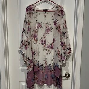 💥 SALE💥 Torrid Purple and Pink Cardigan Sweater